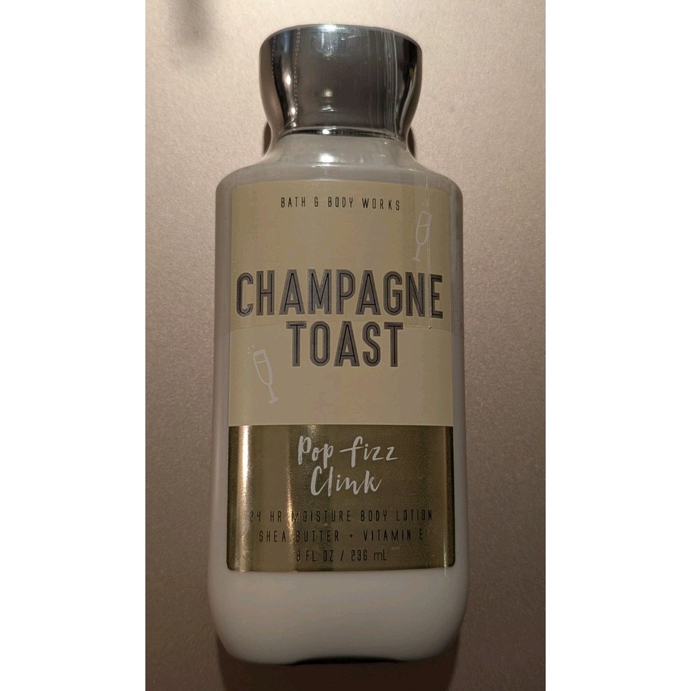 Bath‎ & Body Works Champagne Toast 24 Hour Body Lotion Pop Fizz Clink 8 FL OZ